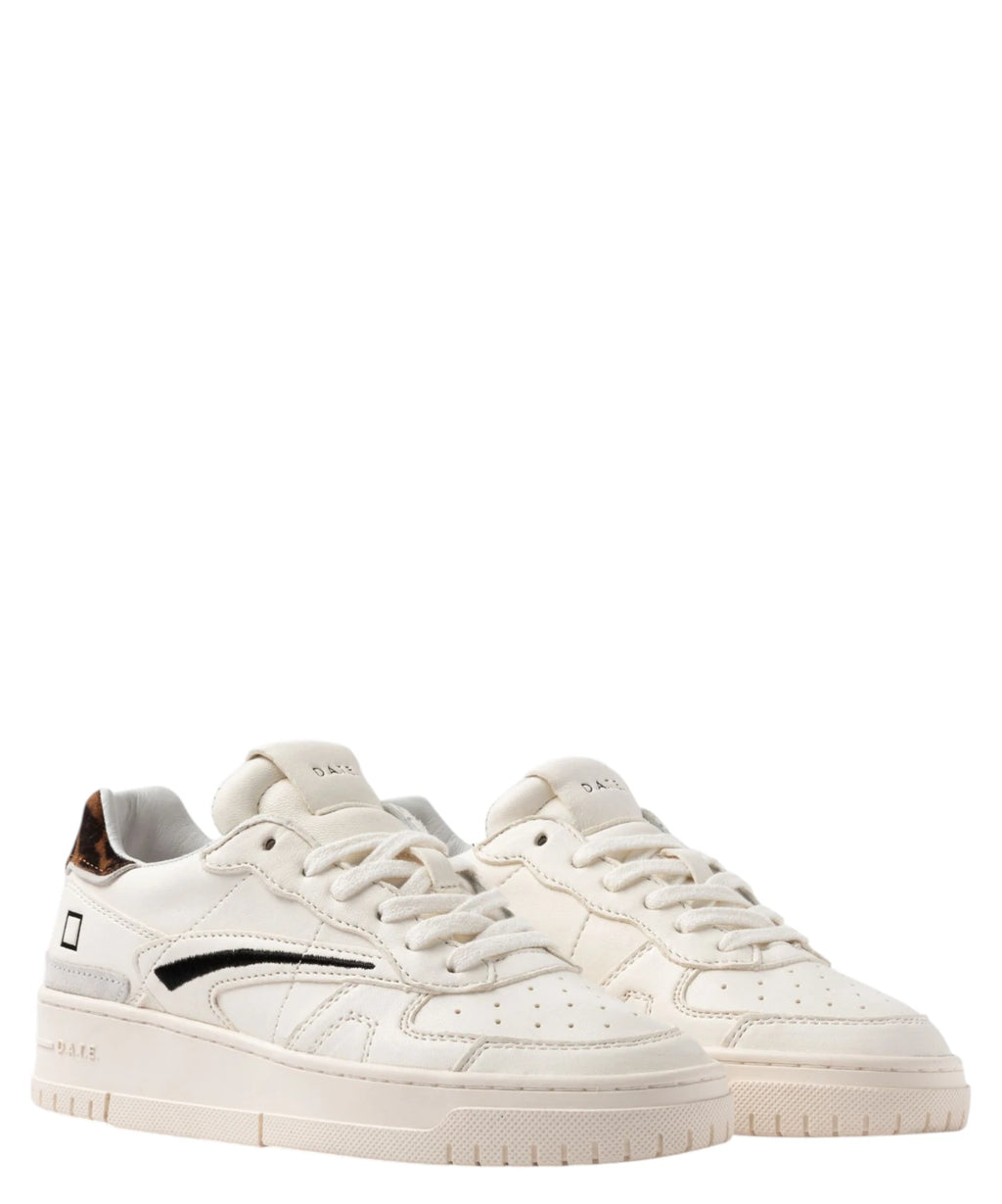 Zapatillas D.A.T.E. Torneo Pure Animalier White Leopard