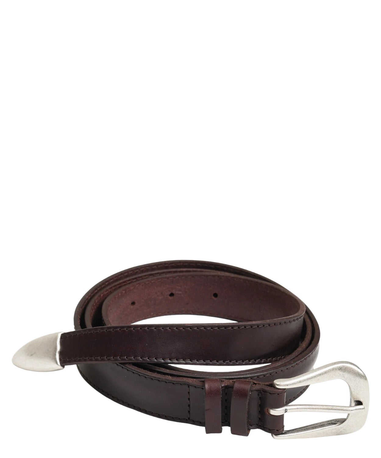 Cintura Punta Lunga Bull Soft in Cuoio 2,5 cm