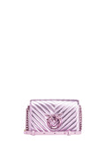 Mini Love Bag Click Metal Chevron-Pinko-Borse a spalla-Vittorio Citro Boutique