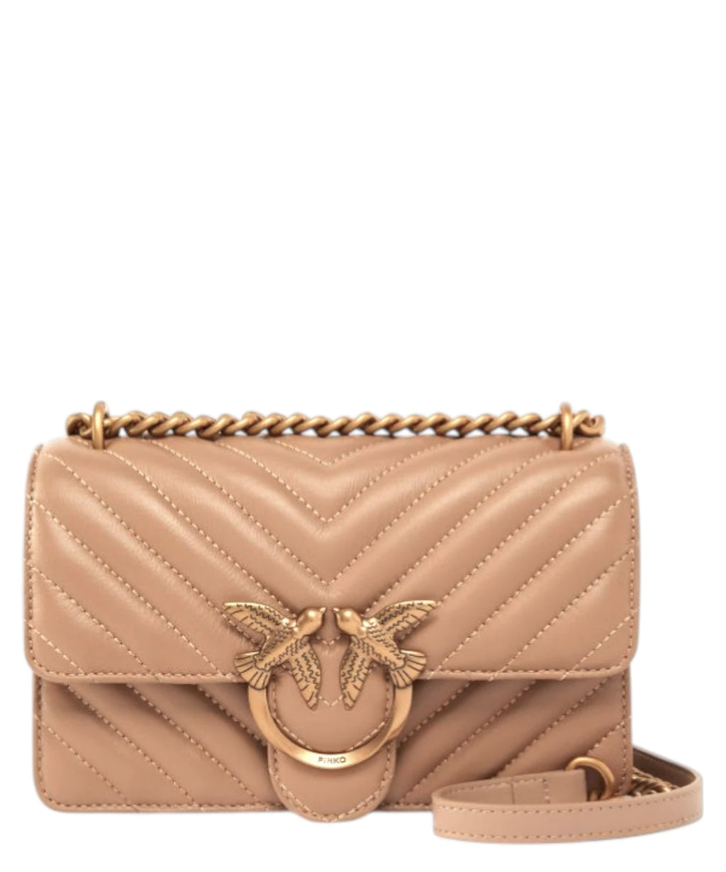 Pinko Love Bag One Nappa Shoulder Bag