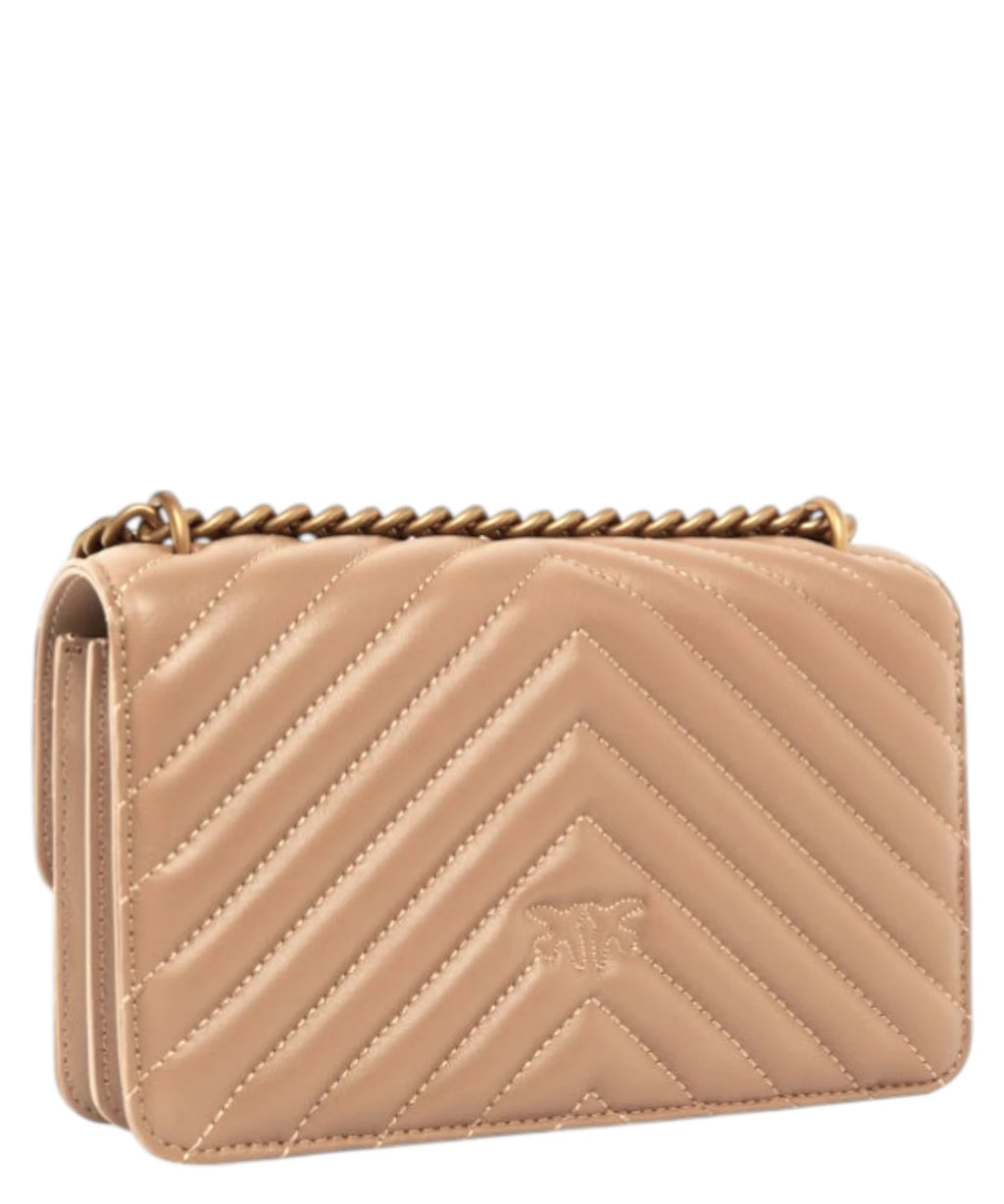 Pinko Love Bag One Nappa Shoulder Bag