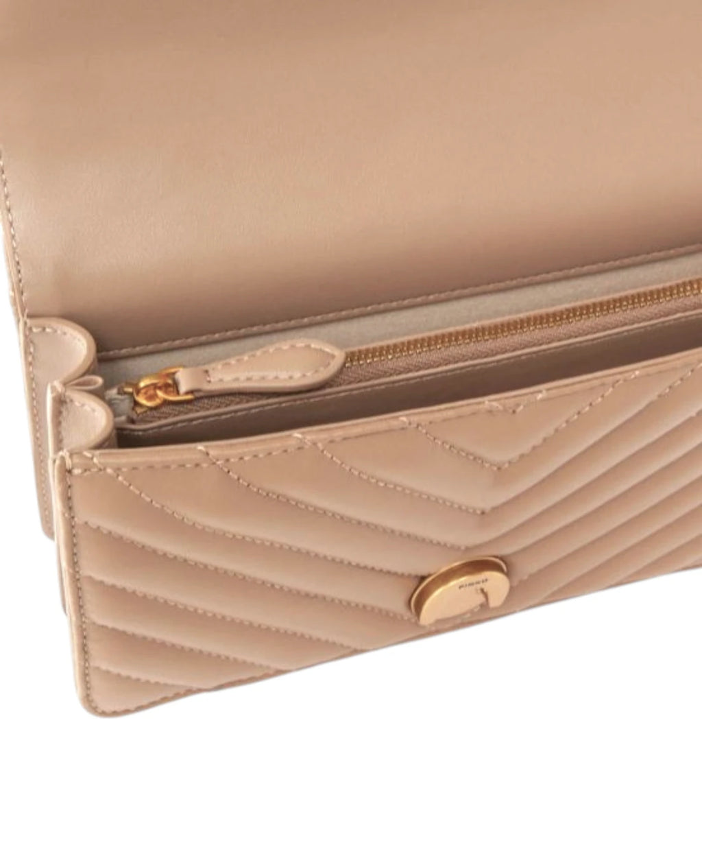Pinko Love Bag One Nappa Shoulder Bag
