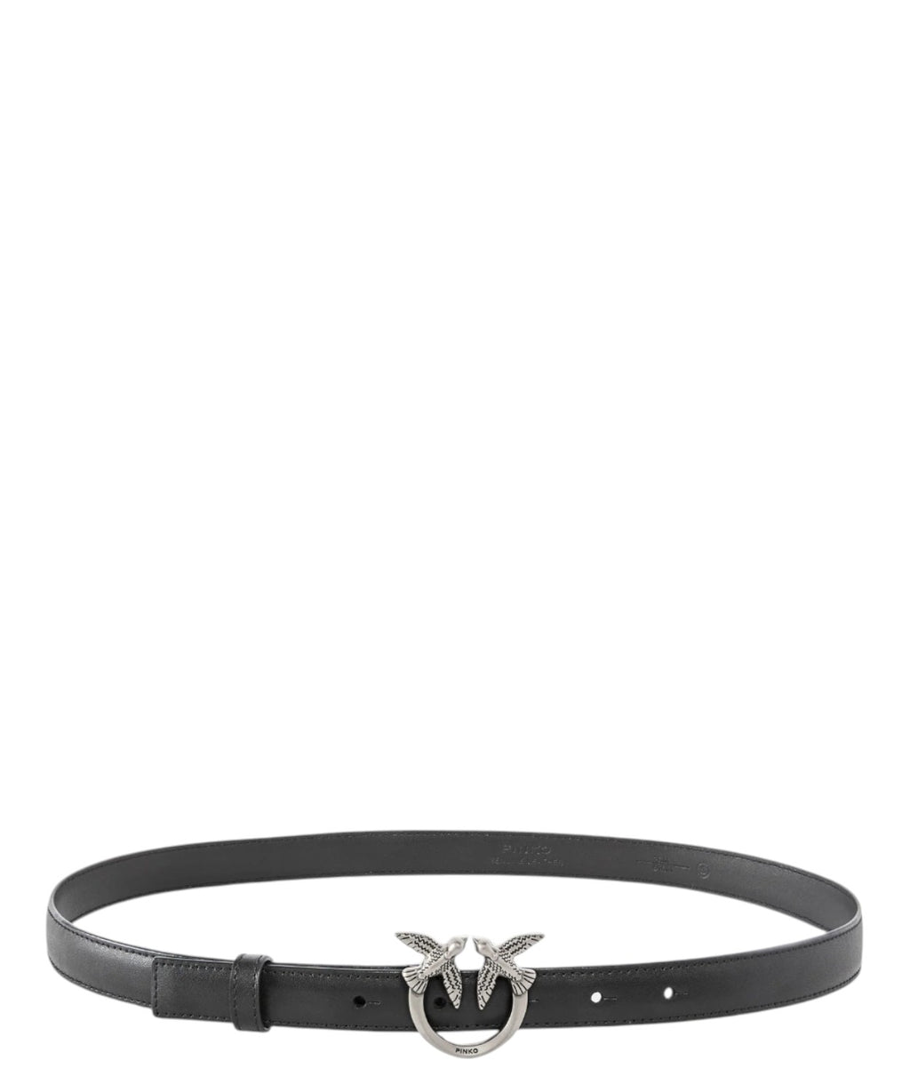 Cintura Sottile Love Birds en piel