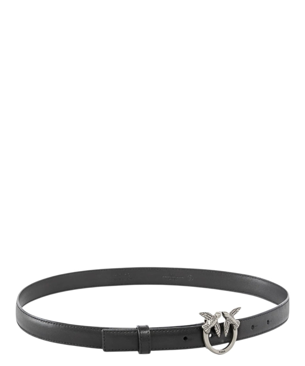 Cintura Sottile Love Birds en piel