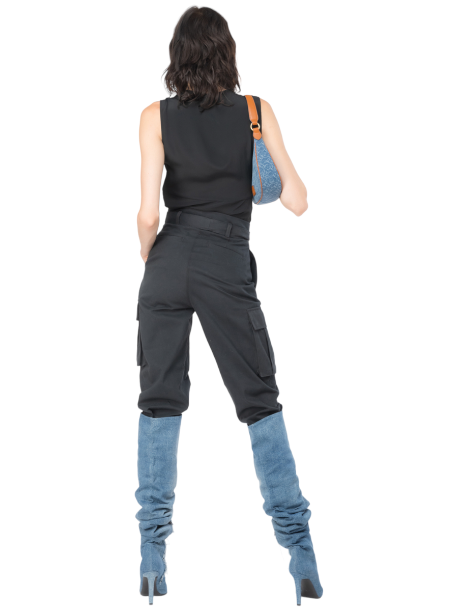Sfasamento top scollo a V-Pinko-Top-Vittorio Citro Boutique