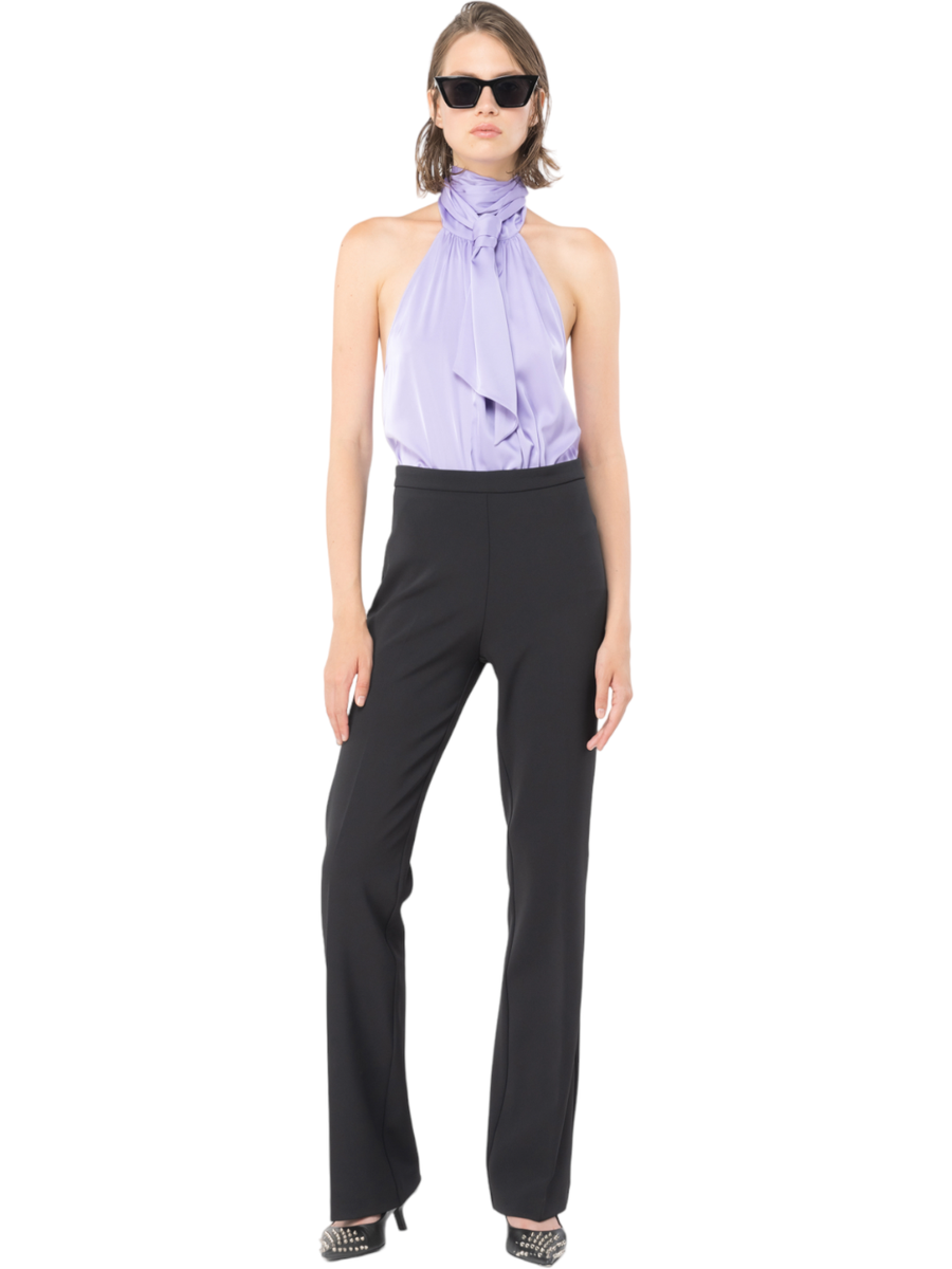 Spin pantalone in crepe-Pinko-Pantaloni-Vittorio Citro Boutique