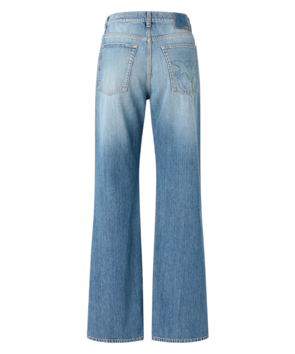 PINKO WANDA Wide Leg Jeans