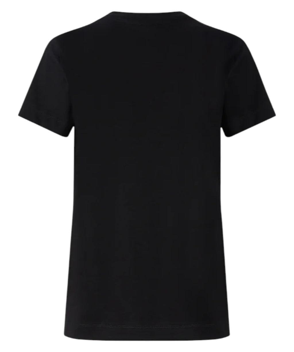 PINKO Start Cotton T-Shirt with Embroidered Logo