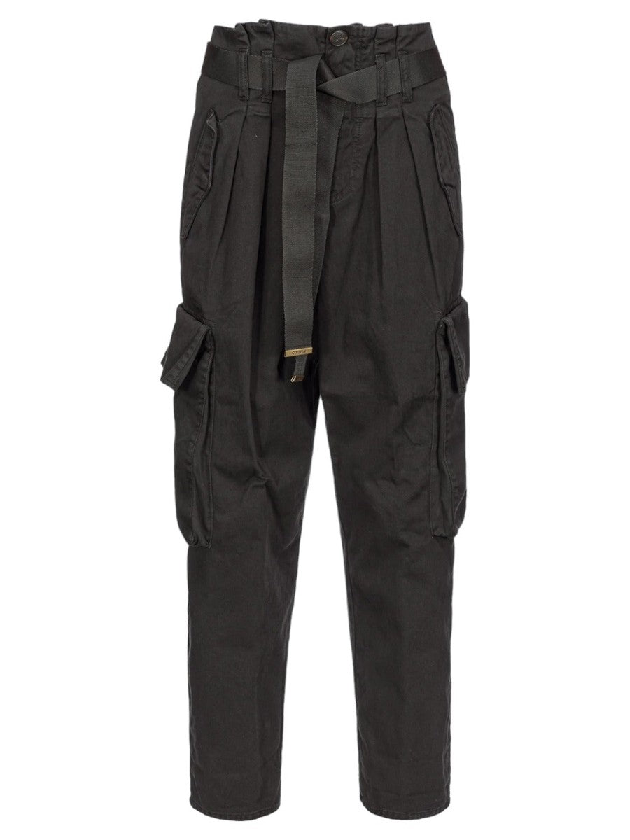 Pantaloni cargo oversize-Pantaloni-Pinko-Vittorio Citro Boutique