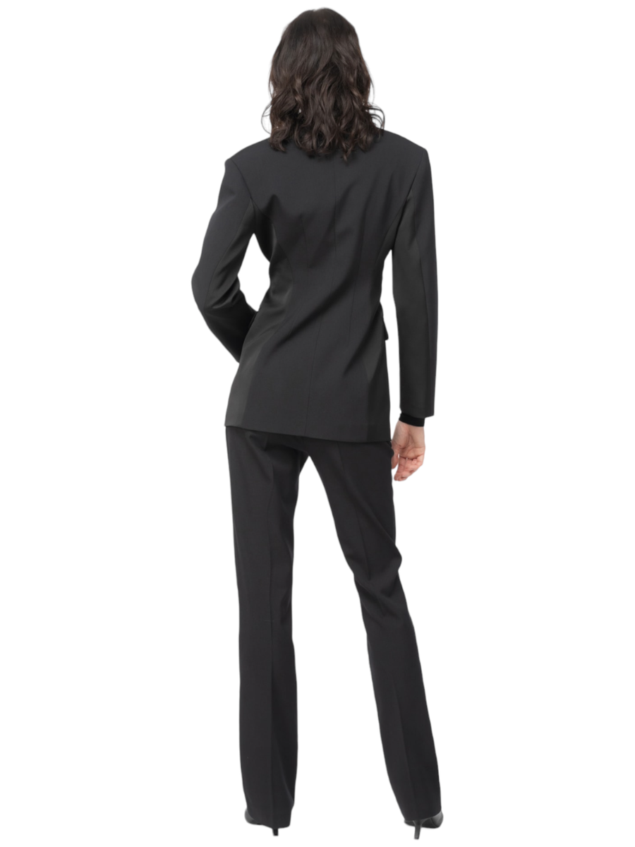 Pantaloni persempre mini flare twill-Pinko-Pantaloni-Vittorio Citro Boutique