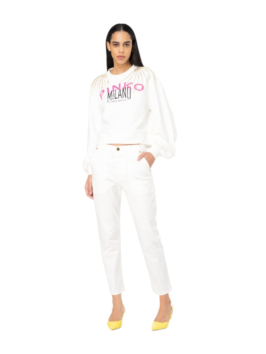 Jeans Cloe Chino-Pinko-Pantaloni-Vittorio Citro Boutique