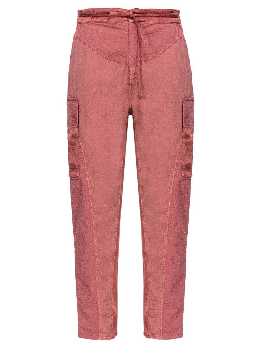Pantaloni Mezzano Cargo Fluidi-Pinko-Pantaloni-Vittorio Citro Boutique
