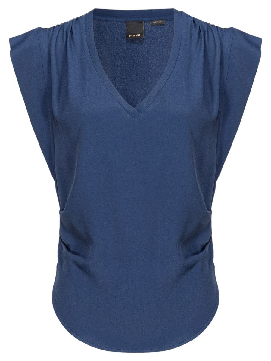 Melpomene blusa misto seta-Pinko-Camicie-Vittorio Citro Boutique