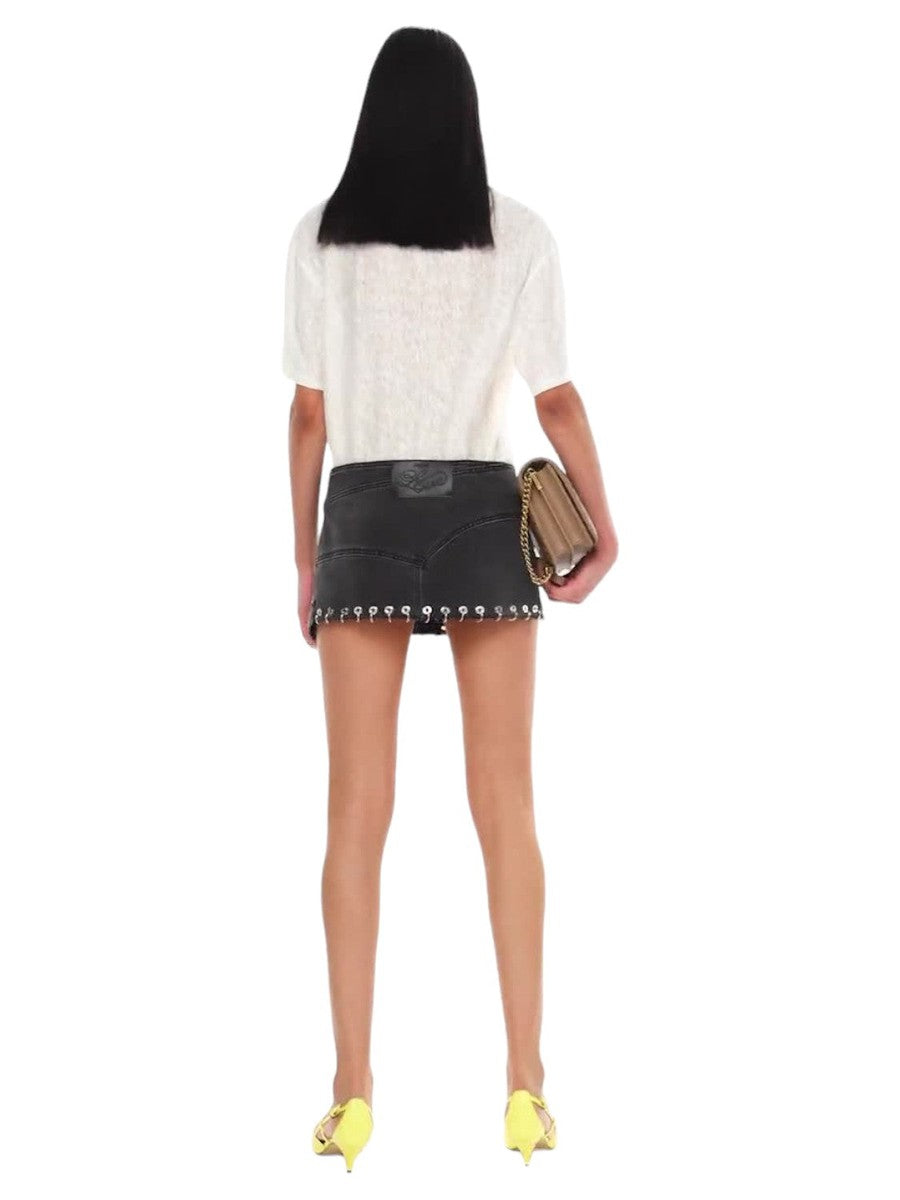 T-shirt Trolls in Lino Fiammato-Top-Pinko-Vittorio Citro Boutique