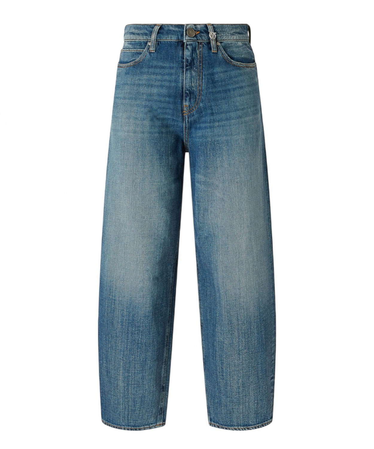 Jeans Balloon Pinko in Denim Morbido-Jeans-Pinko-Vittorio Citro Boutique