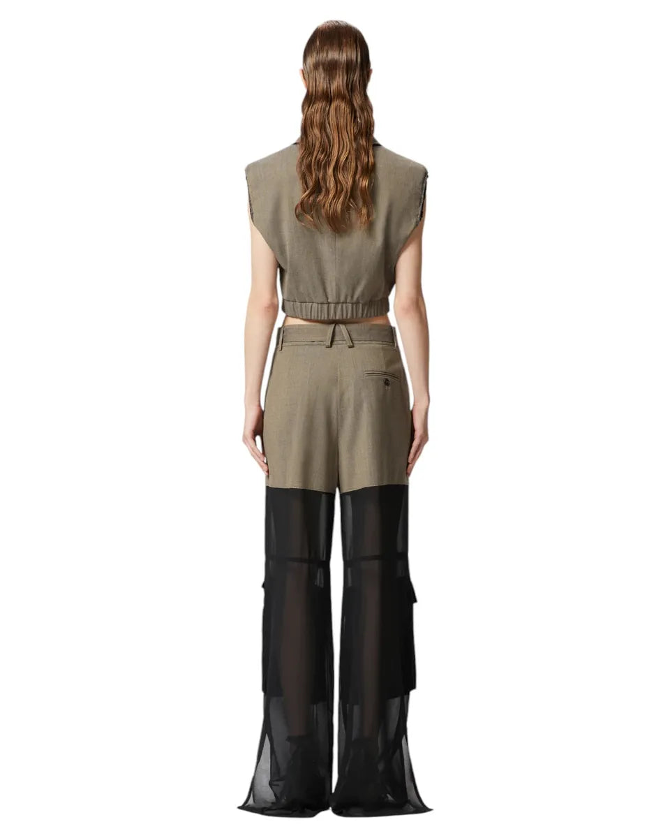Pantaloni Cargo Palazzo-Pinko-Pantaloni-Vittorio Citro Boutique