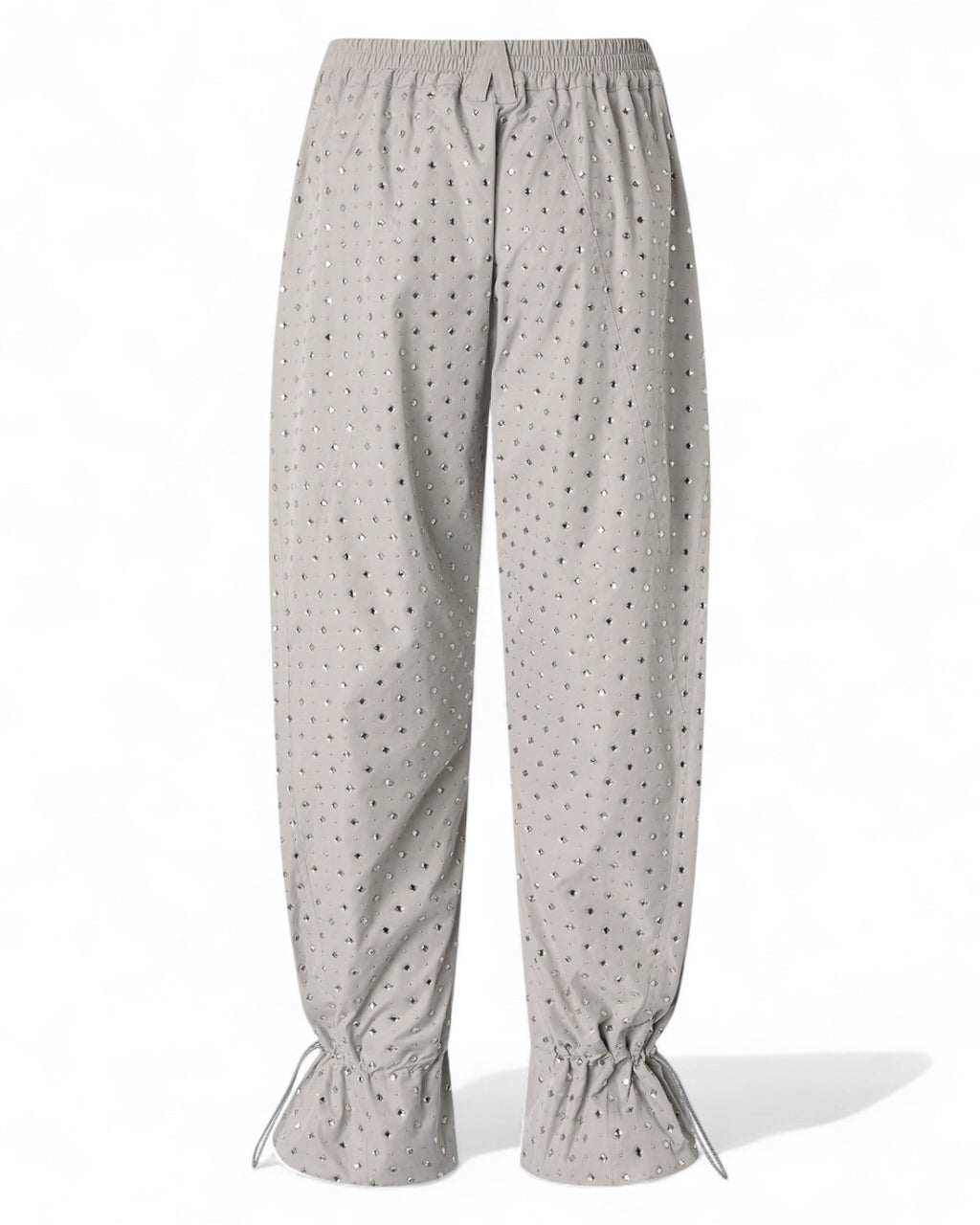 Pantaloni balloon con strass e borchie-Pinko-Pantaloni-Vittorio Citro Boutique