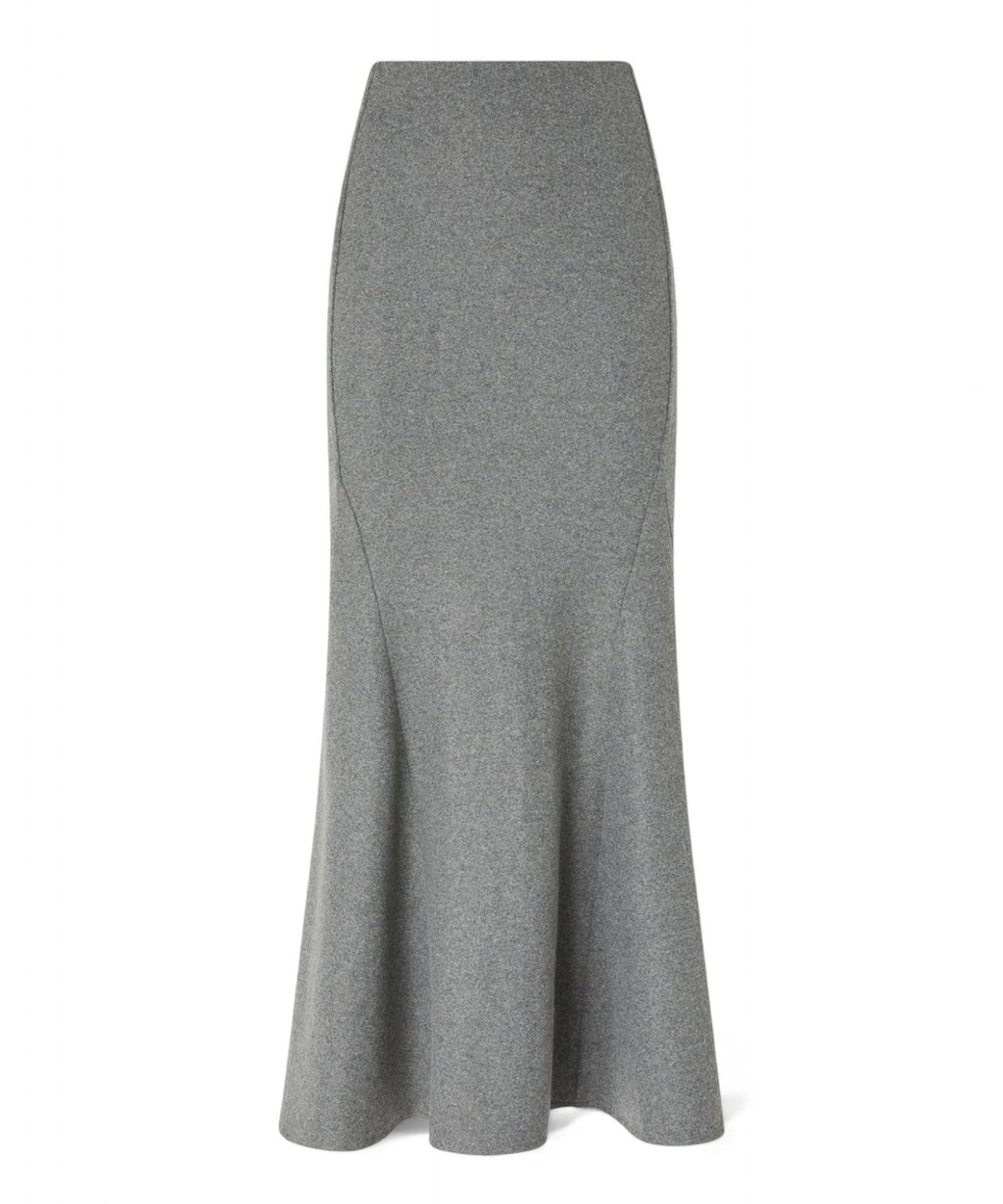 Gonna lunga svasata Pinko in flanella di jersey-Gonne-Pinko-Vittorio Citro Boutique