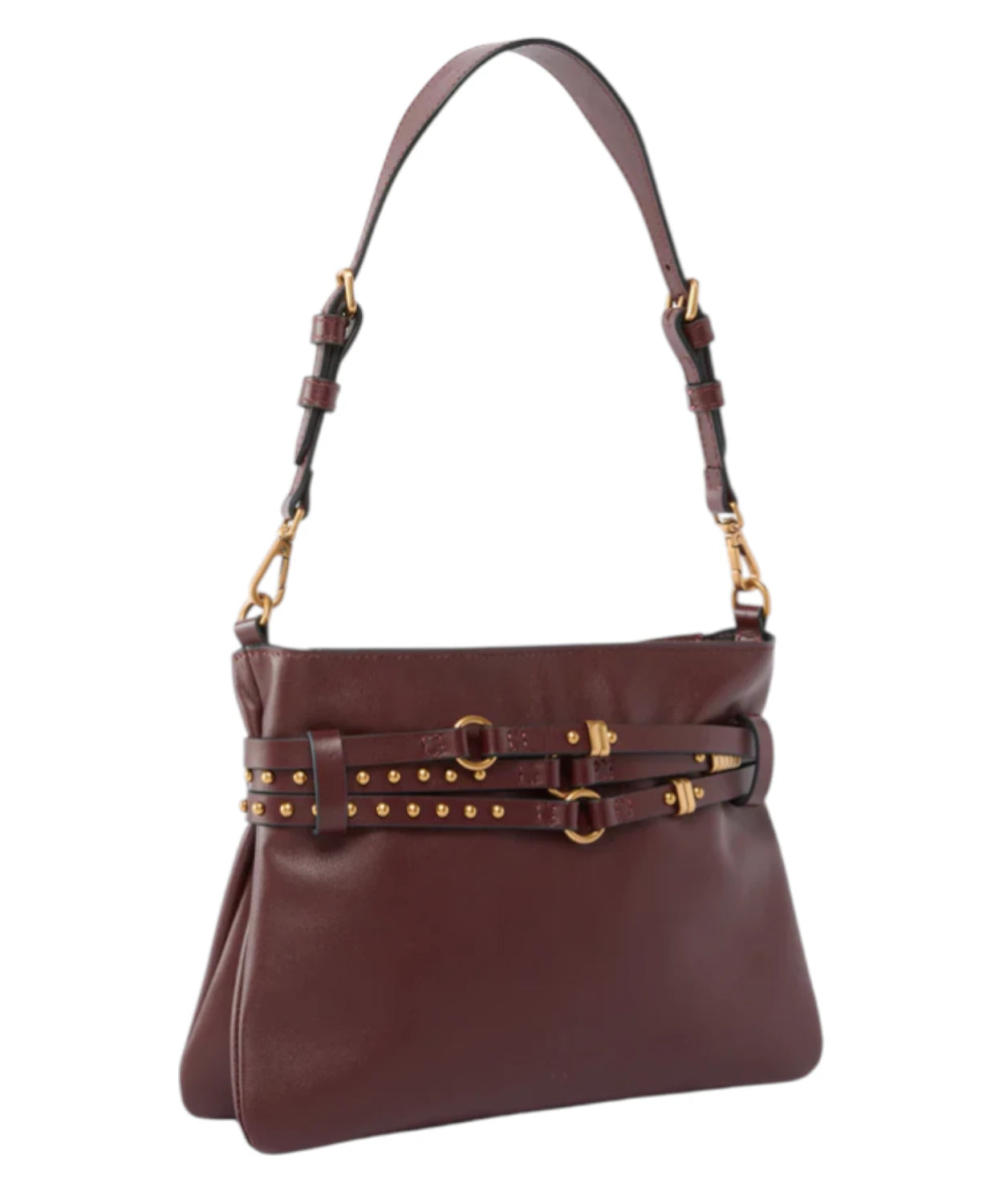 Borsa a Spalla Pinko Belt Mini in Pelle