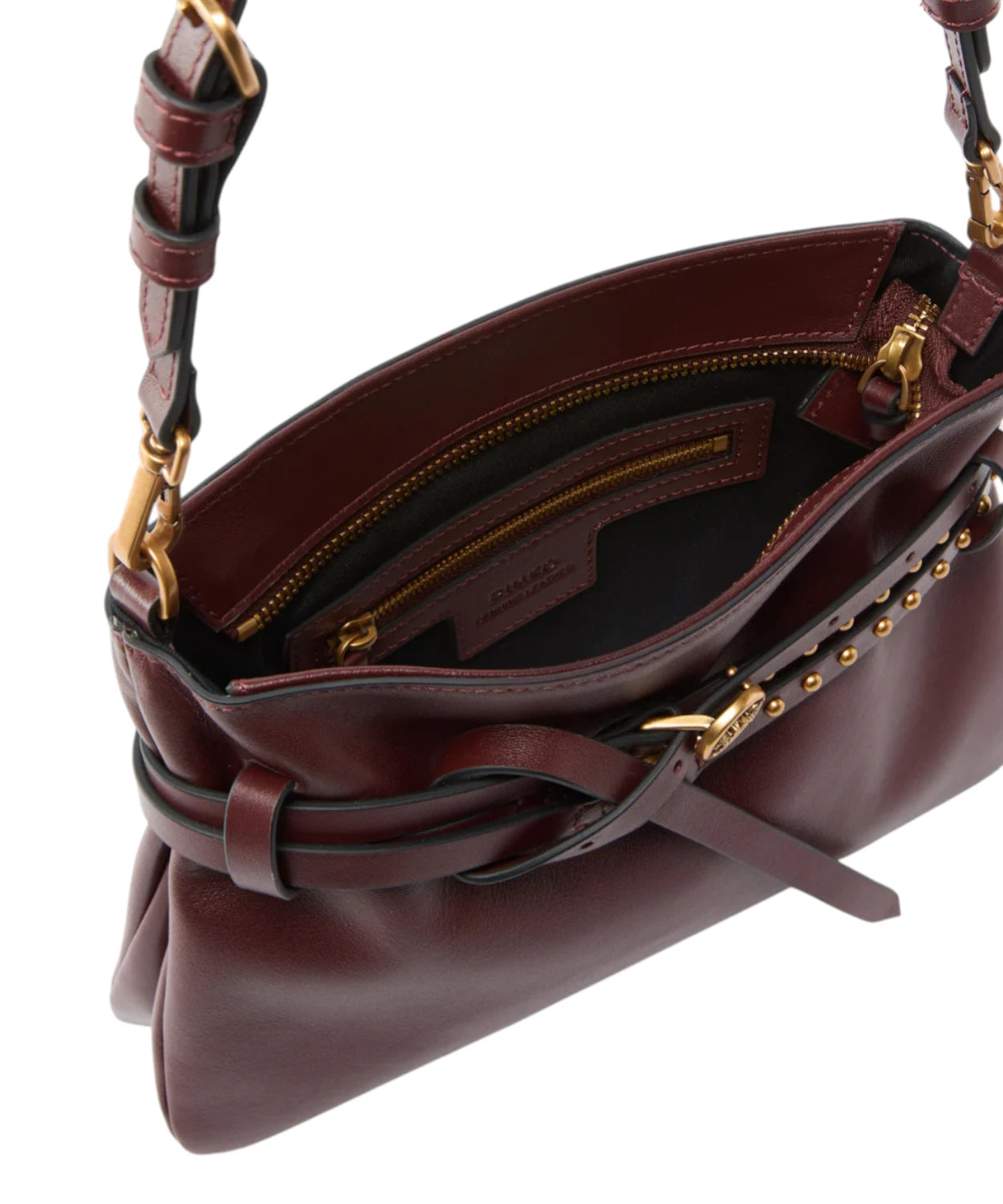 Borsa a Spalla Pinko Belt Mini in Pelle