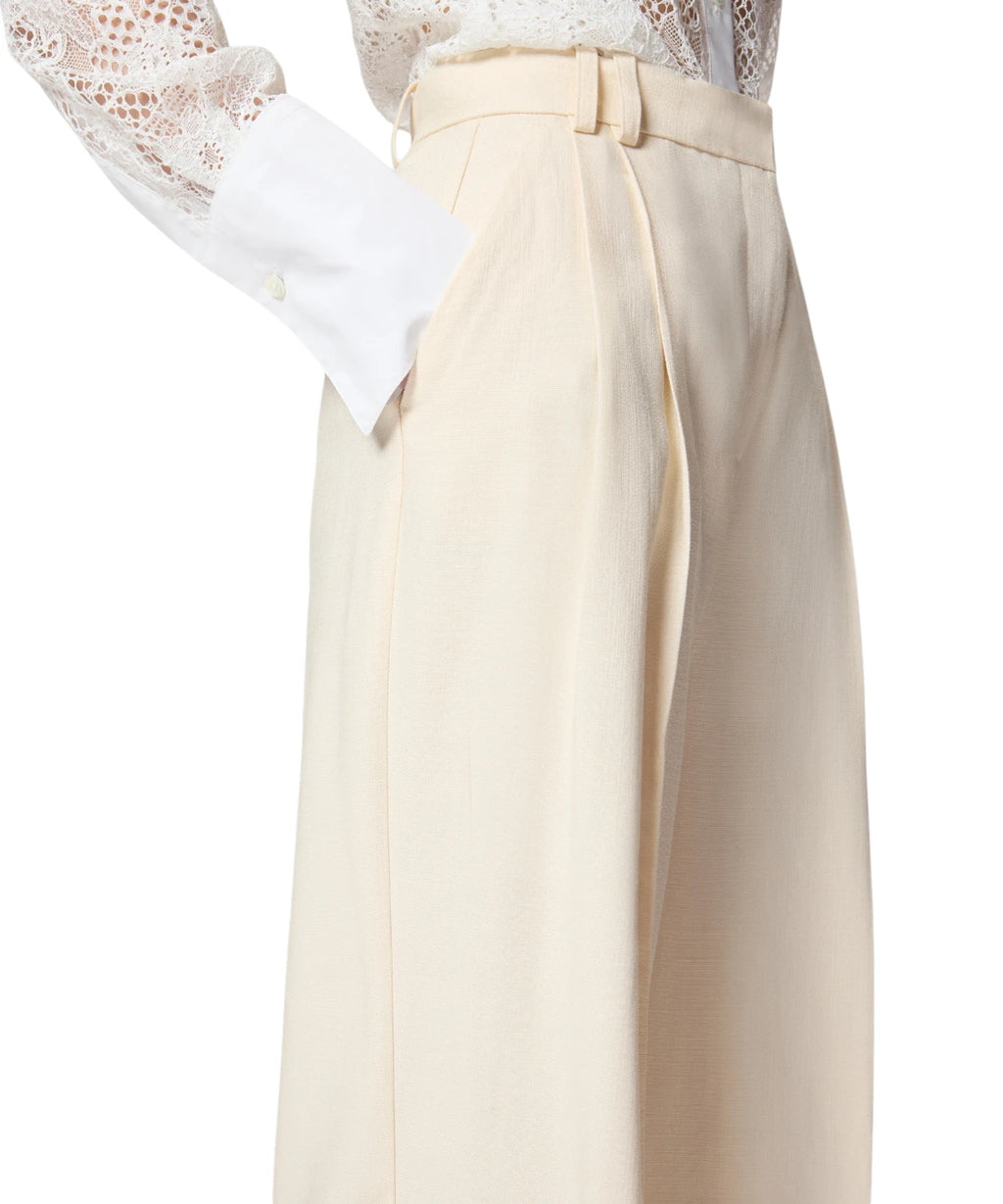 Pinko Brescello Slub Linen Trousers