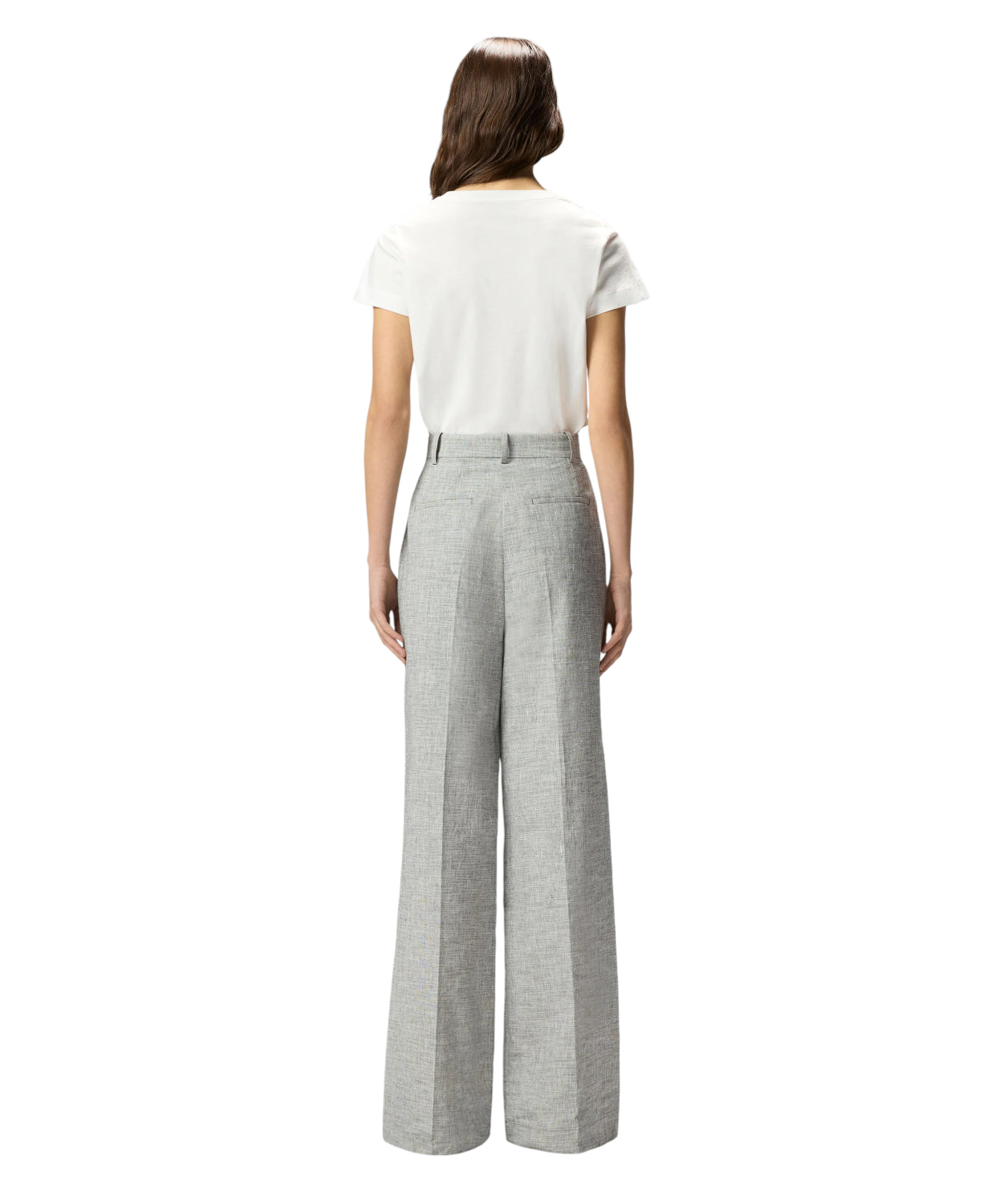 Pantaloni Brescello Pinko in Lino Fiammato