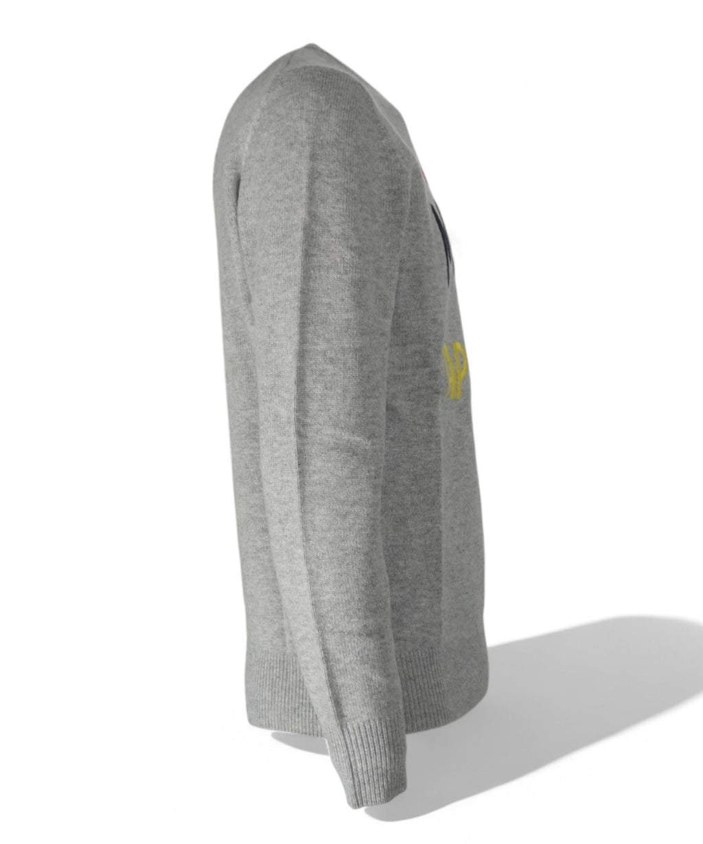 Maglione MC2 Saint Barth Heron Save Money for Apres Ski-Mc2 Saint Barth-Maglieria-Vittorio Citro Boutique