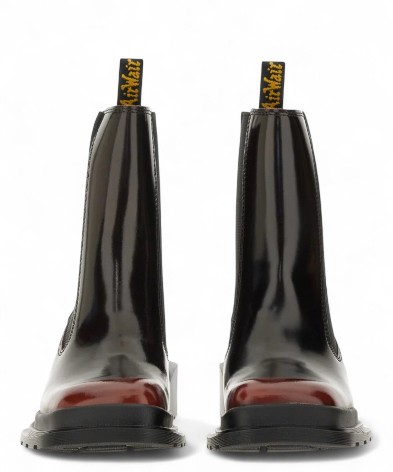 Maybole Leather Square Toe Chelsea Boots