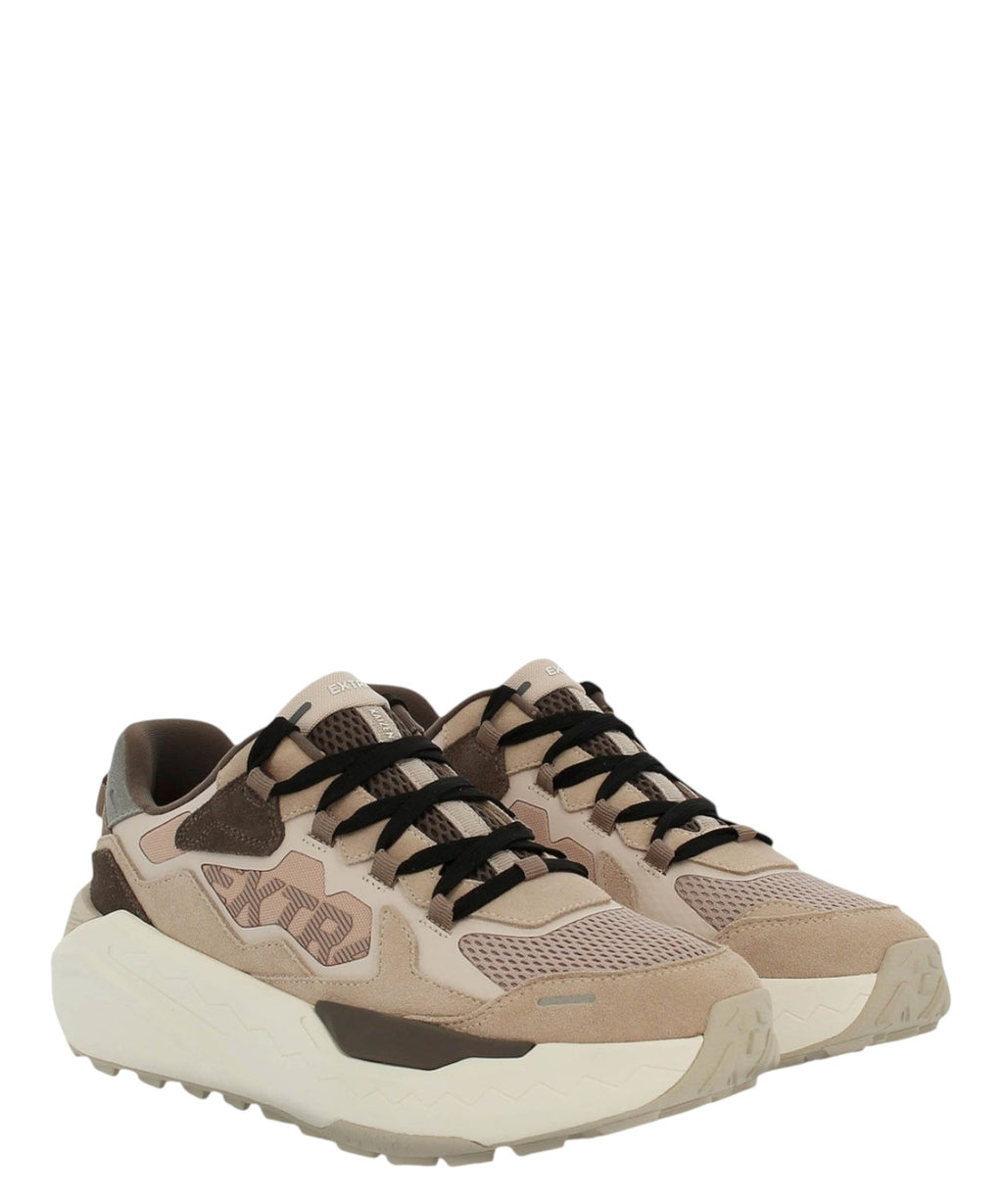 Sneakersy męskie Kaizen XL 1.07 z nylonu i zamszu
