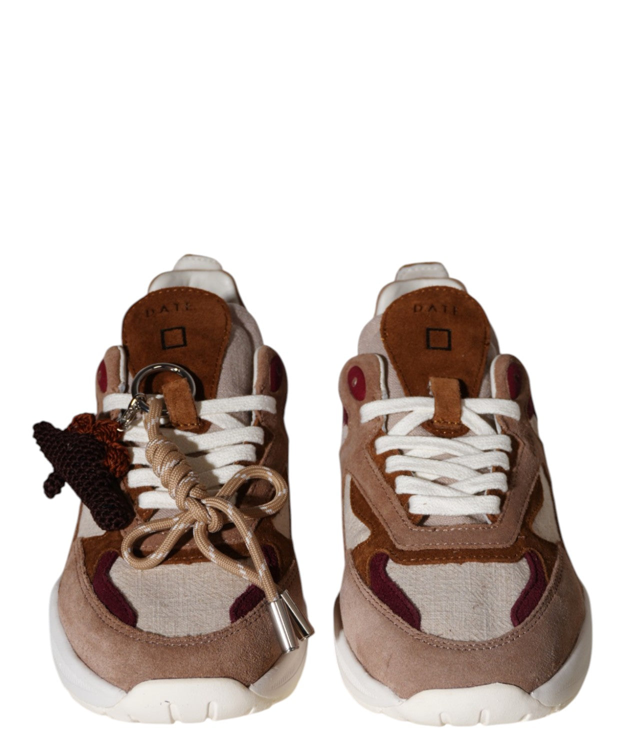 Sneakers D.A.T.E. Fuga Linen con Lacci Charm