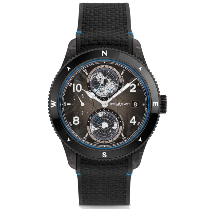 Montblanc 1858 Geosphere Carbo₂ 0 Oxygen 43mm Watch