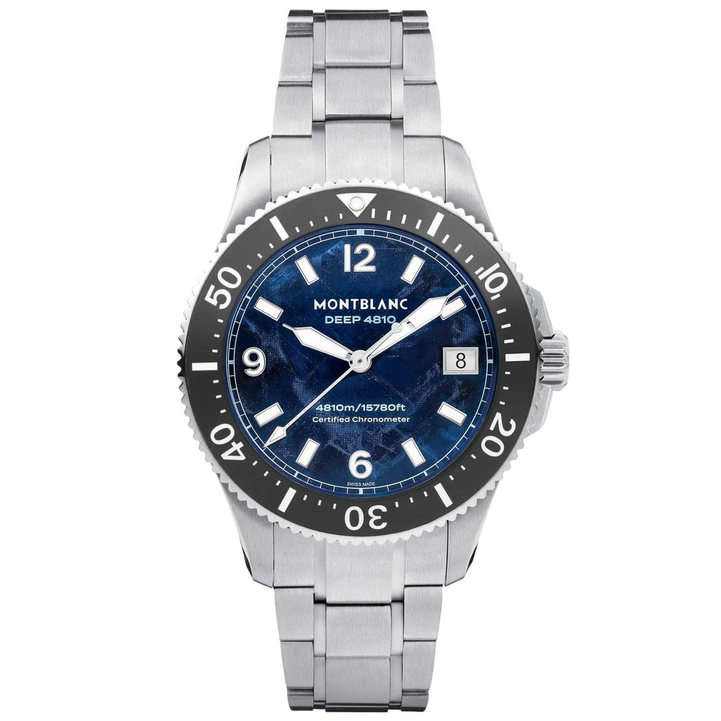 Montblanc Iced Sea automatic titanium watch 43mm