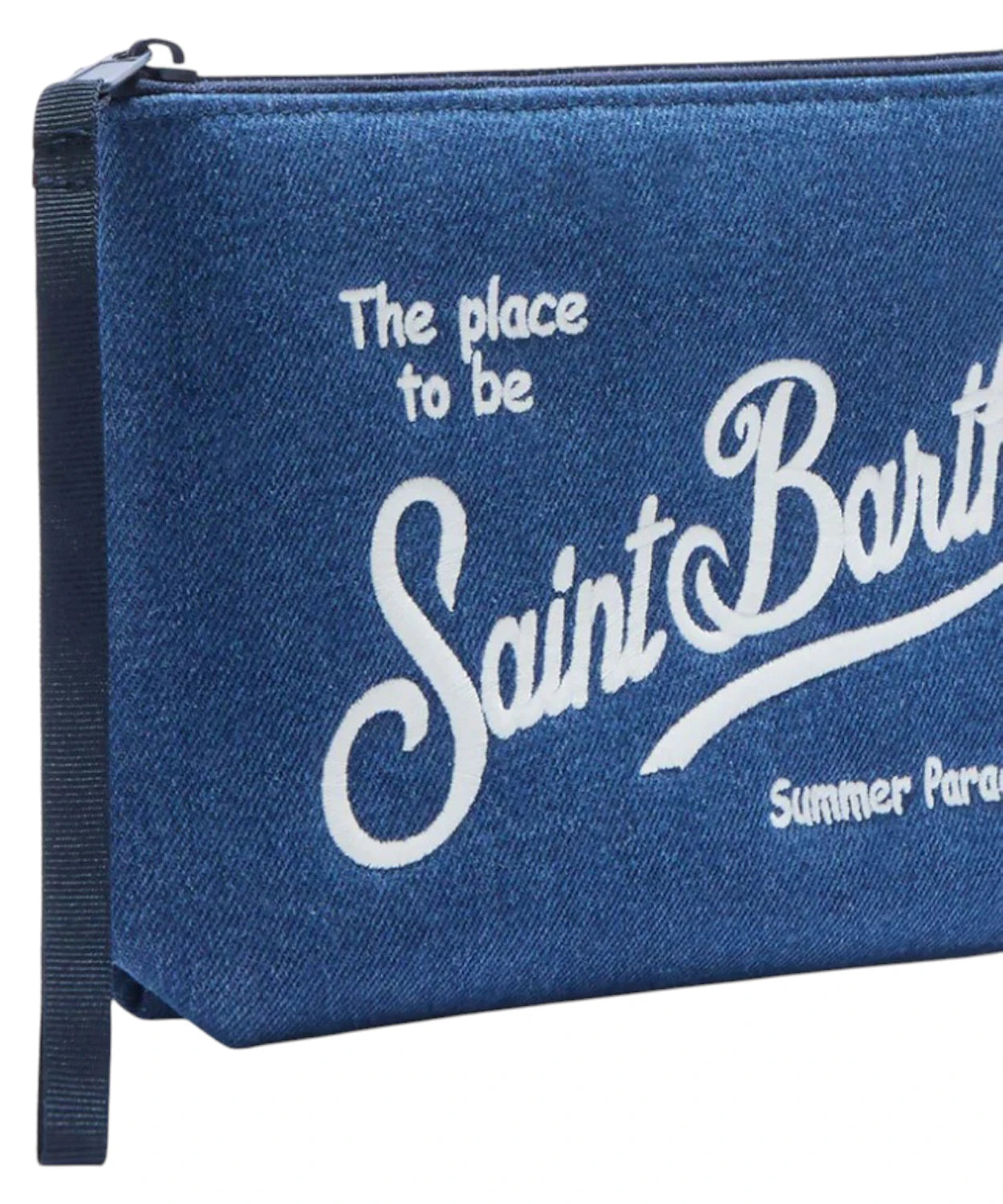 Pochette MC2 Saint Barth Aline in denim
