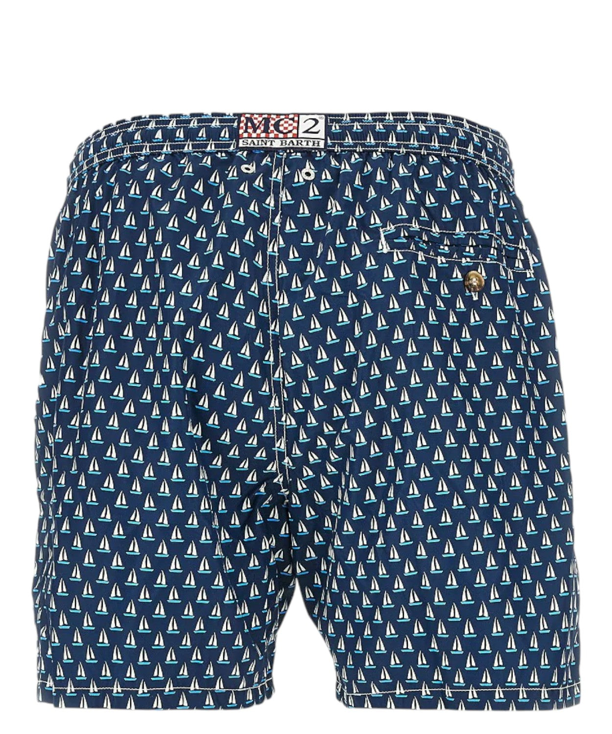 Men's MC2 Saint Barth Ultralight Swimsuit with Pattern
