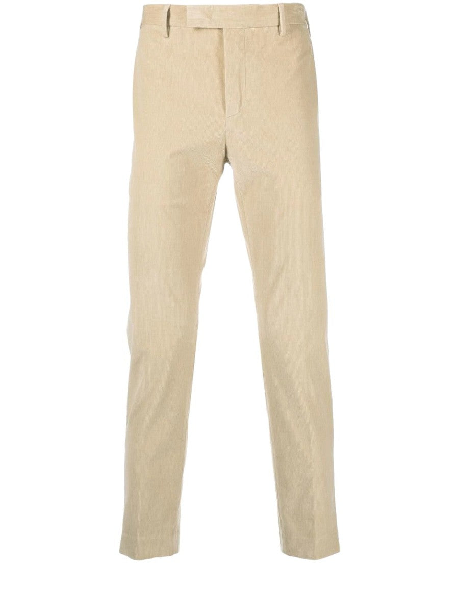 Pantaloni dieci in velluto-Pt Torino-Pantaloni-Vittorio Citro Boutique