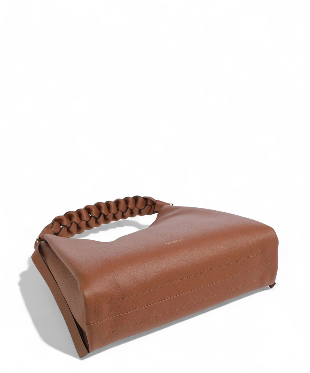 Coccinelle Borsa a Spalla Boheme Medium in Pelle Double