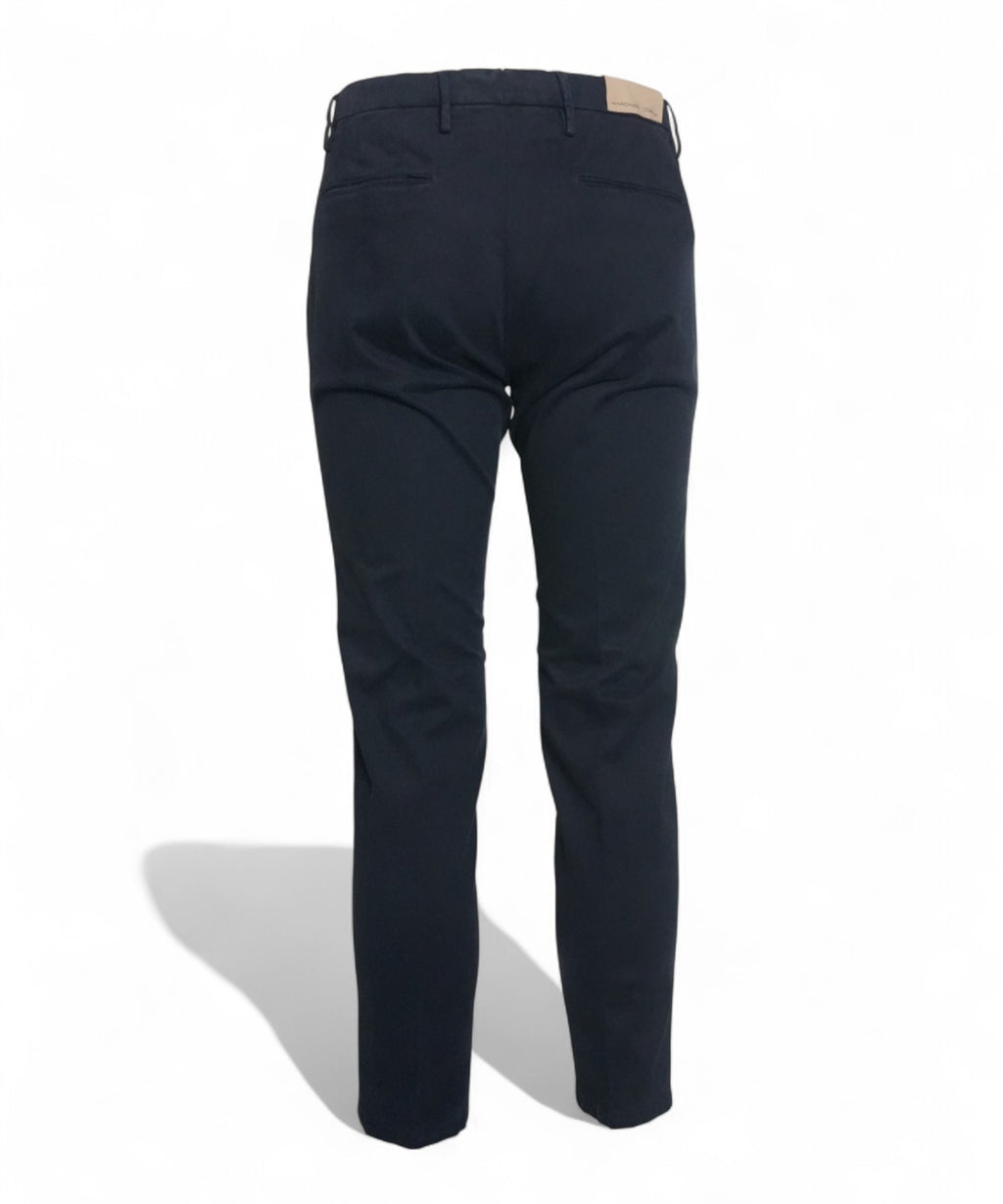 Michael Coal Brad Pantaloni Slim Fit in Cotone Stretch-Pantaloni-Michael Coal-Vittorio Citro Boutique