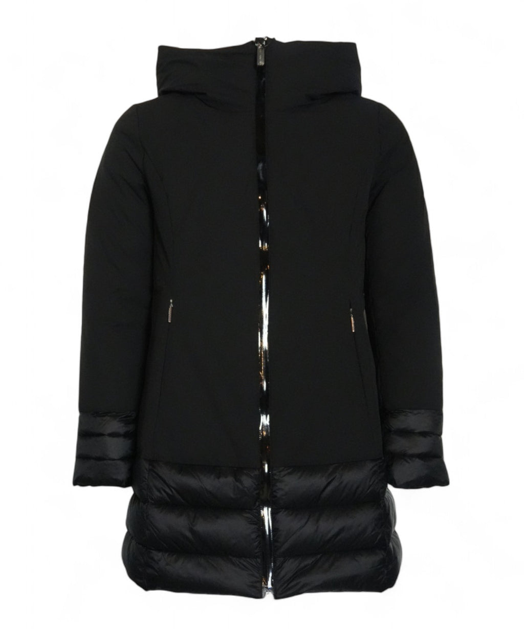 Freedomday Piumino Lungo FDW049 con Cappuccio-Freedomday-Piumini-Vittorio Citro Boutique