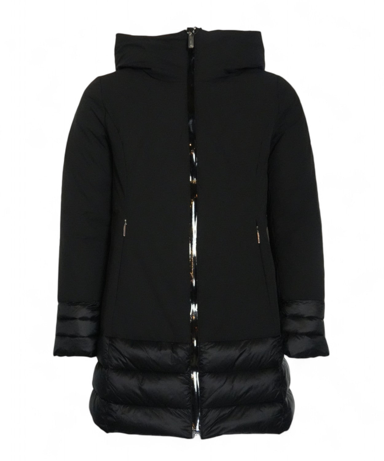 Freedomday Piumino Lungo FDW049 con Cappuccio-Freedomday-Piumini-Vittorio Citro Boutique