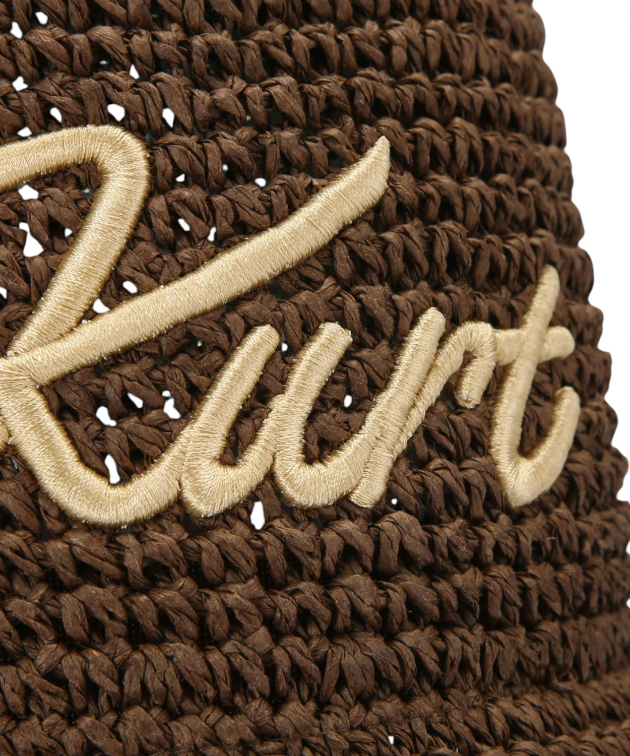 Borsa Secchiello Raffia Kurt Geiger London