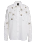 Camicia PINKO Carley con Strass in Cotone