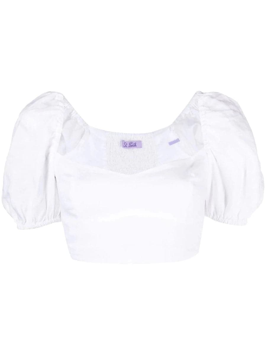 Top in lino-Top-Mc2 Saint Barth-Vittorio Citro Boutique