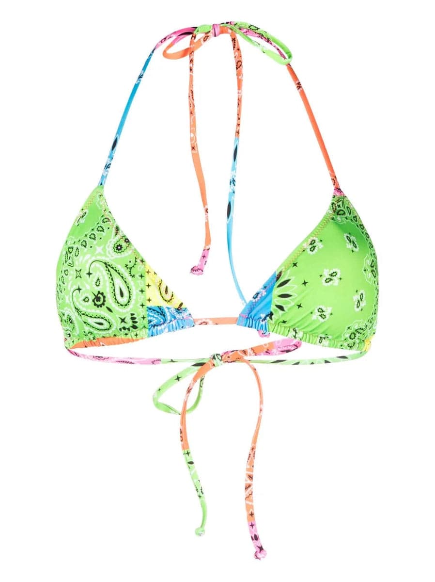 top bikini con stampa bandana-Costumi da bagno-Mc2 Saint Barth-Vittorio Citro Boutique