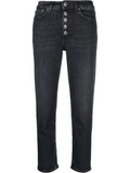 Jeans cropped Koons a vita media-Dondup-Jeans-Vittorio Citro Boutique