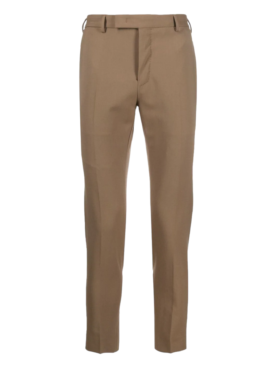 Pantalone dieci stretch in lana-Pt Torino-Pantaloni-Vittorio Citro Boutique