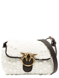 Borsa a tracolla in maglia Love Puff Baby-Pinko-Borse a spalla-Vittorio Citro Boutique