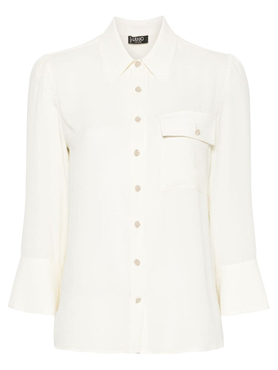 Camicia Liu Jo Better in Georgette-Liu-Jo-Camicie-Vittorio Citro Boutique