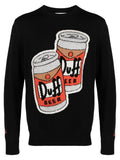 Maglione uomo stampa Duff | Edizione speciale The Simpson™-Maglieria-Mc2 Saint Barth-Vittorio Citro Boutique