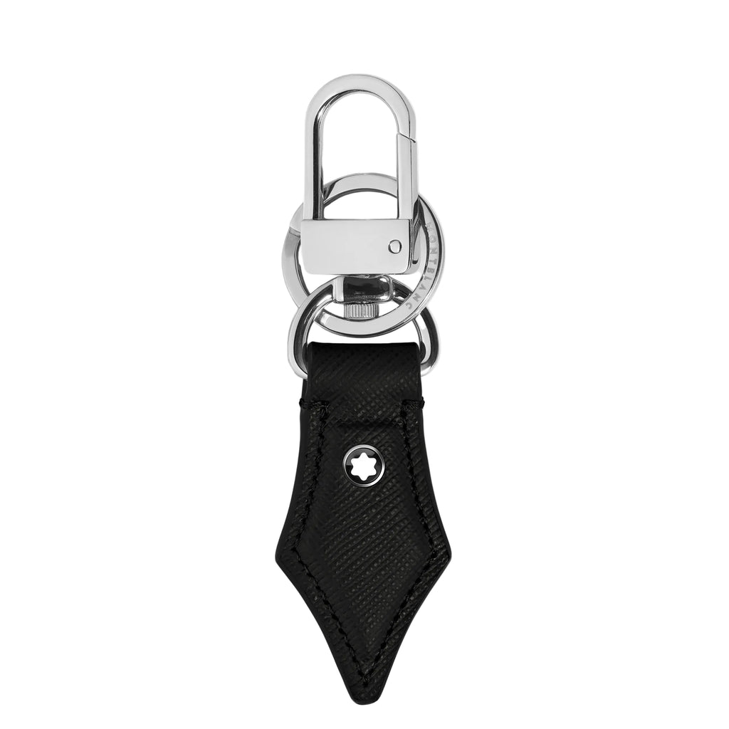 Montblanc Nib-Shaped Leather Keychain