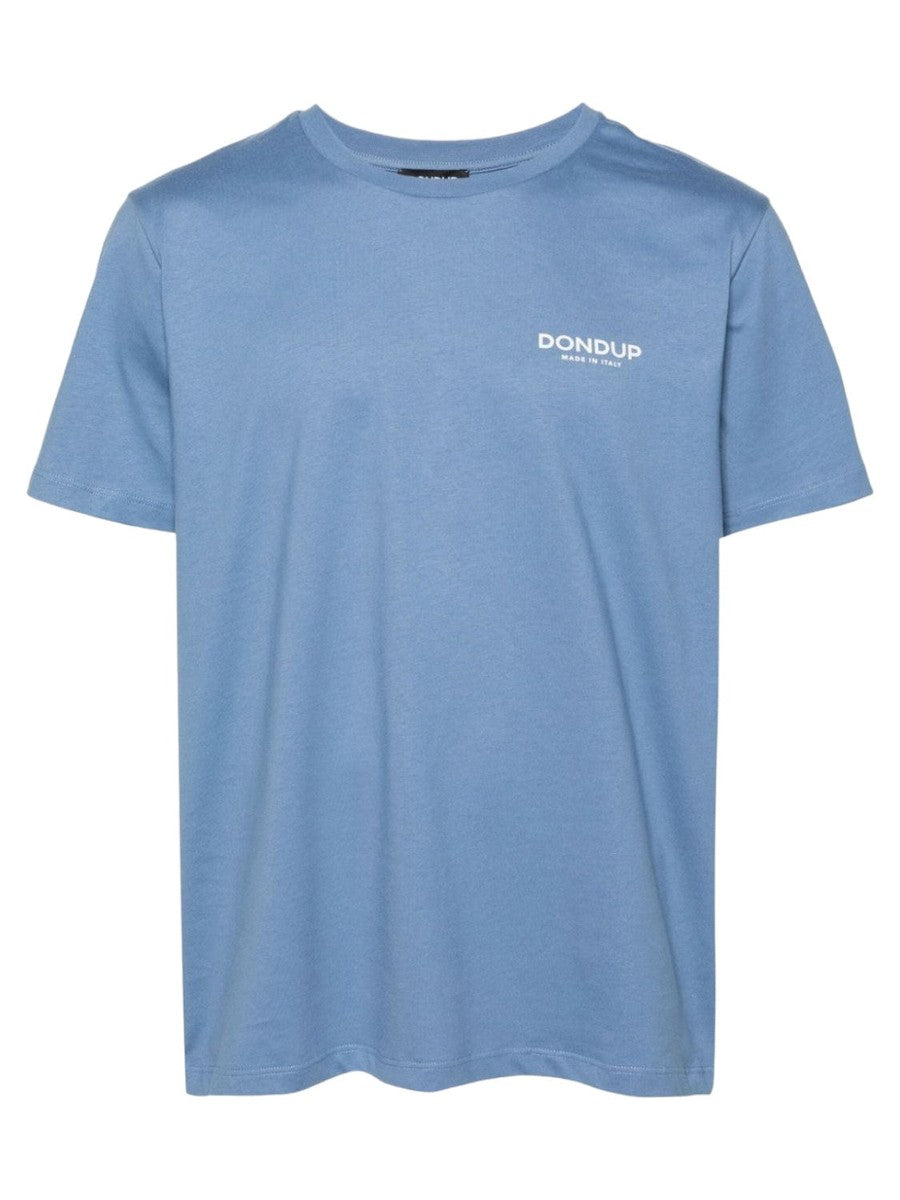 T-shirt in Cotone con Stampa Logo-Dondup-T-shirt-Vittorio Citro Boutique